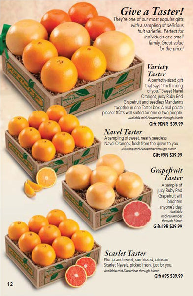 Scarlet Navel Oranges Taster