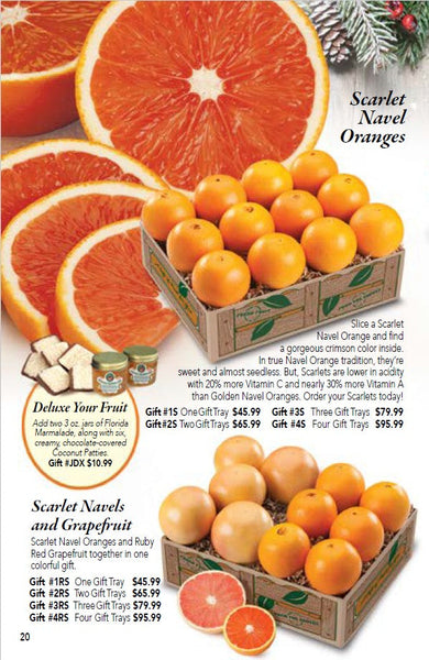 Scarlet Navel Oranges