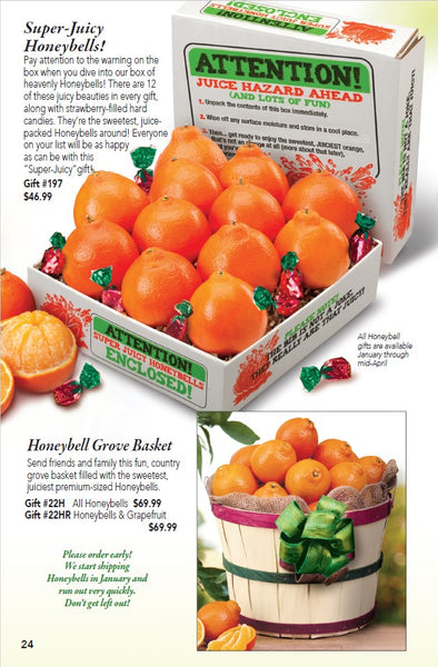 Super-Juicy Honeybell Oranges