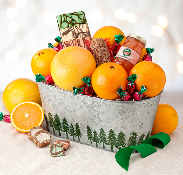 Florida Citrus Gift Keepsake Tin - Hyatt Fruit Company